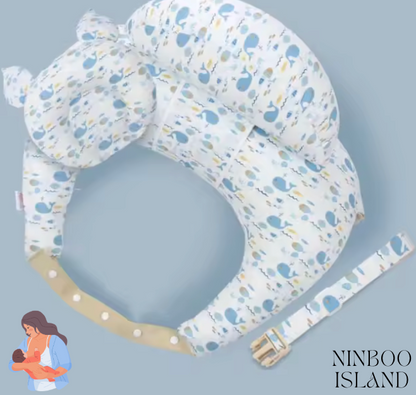 Coussin d’Allaitement Ergonomique – Confort Absolu