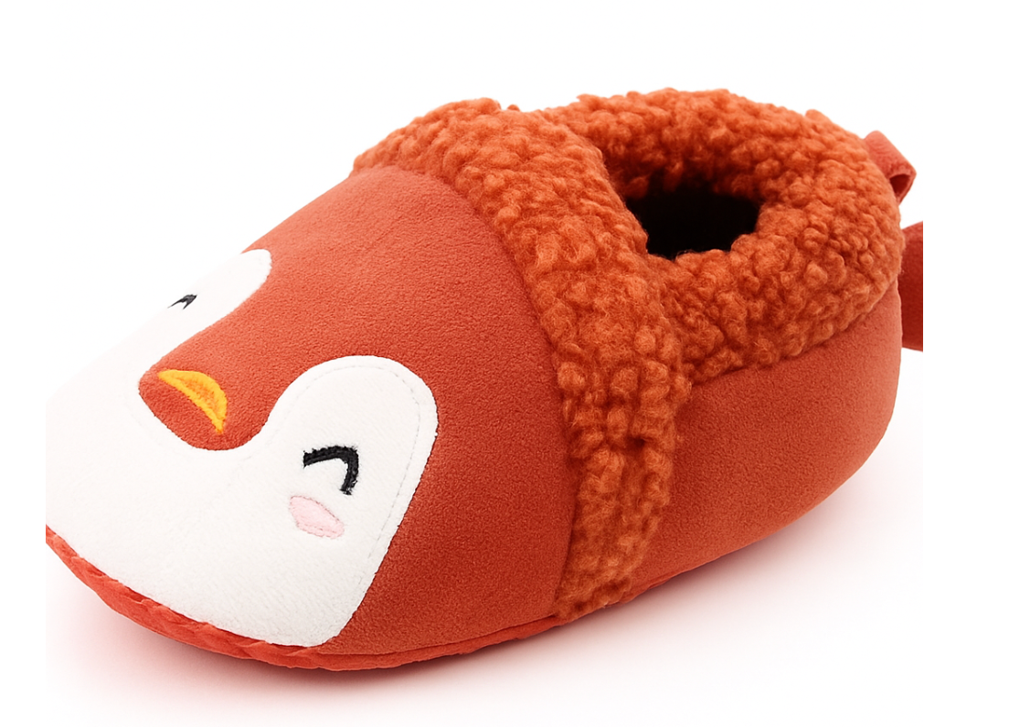 Chaussons Cerf pour Bébé – Confort & Fantaisie pour l’Hiver