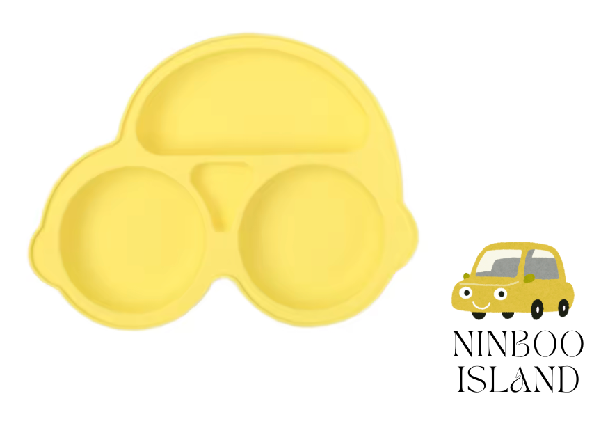 Assiette Compartimentée Bébé – Pratique, Élégante, Antidérapante